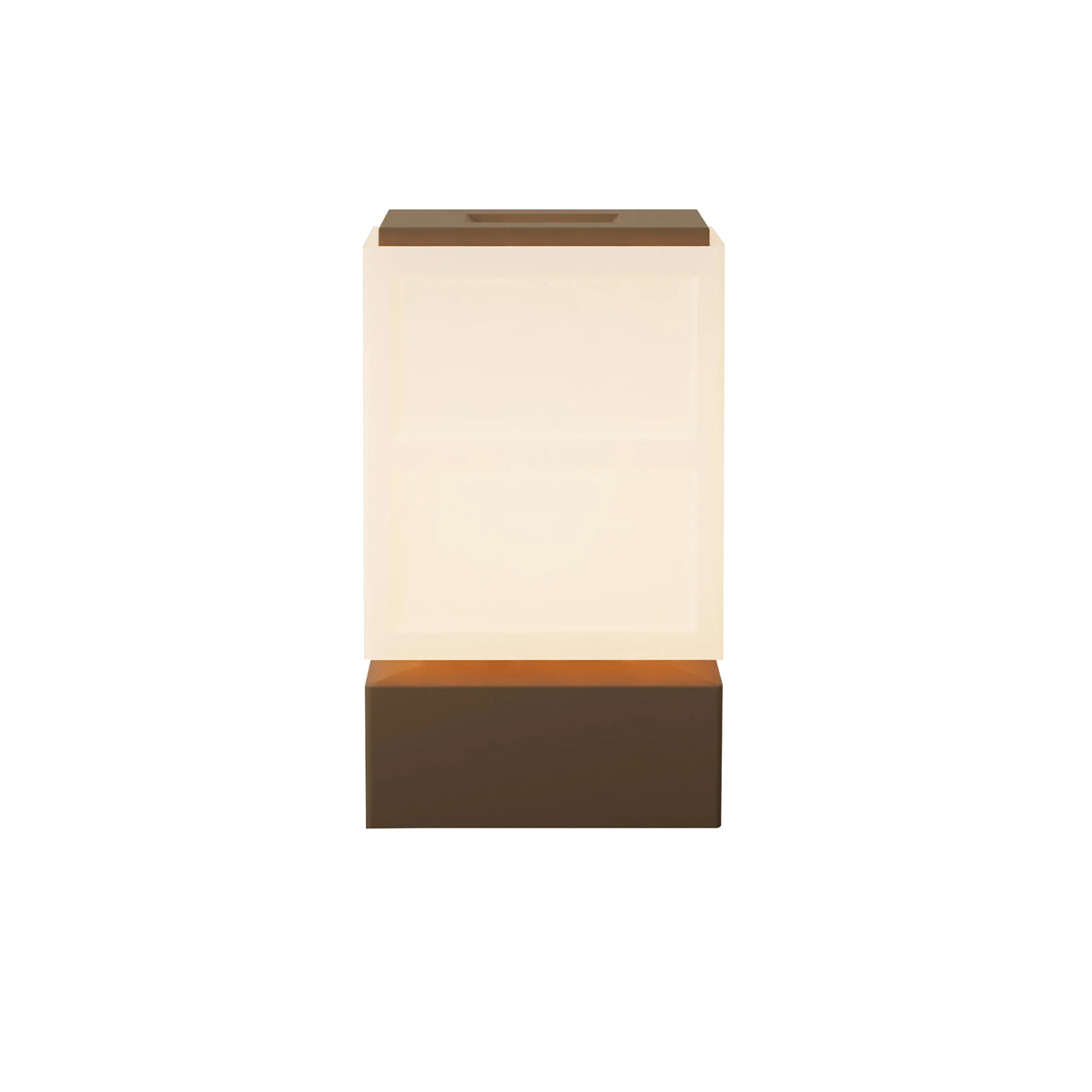 Zen Compact Table Light: Walnut