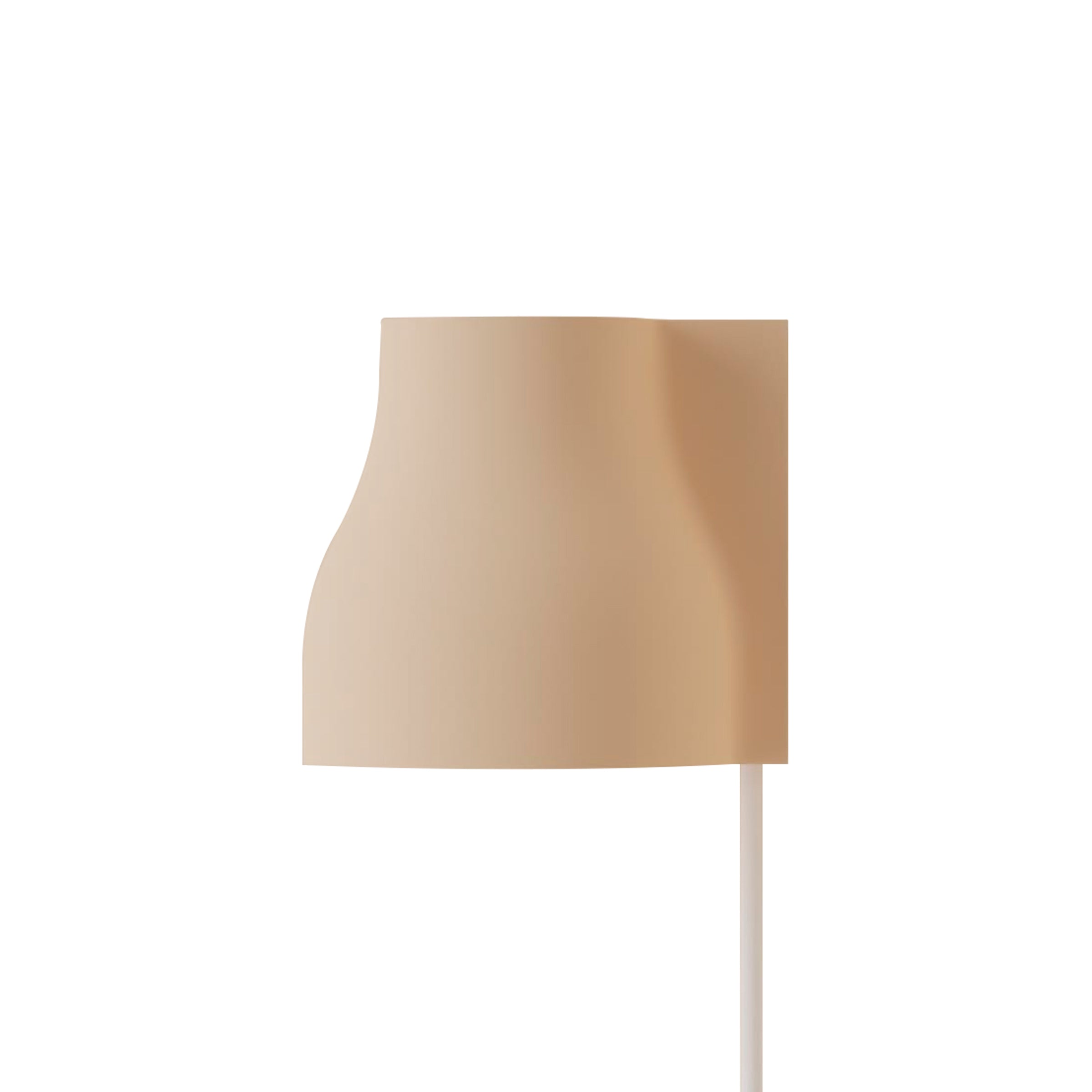 Carve Wall Light: Peach + Right