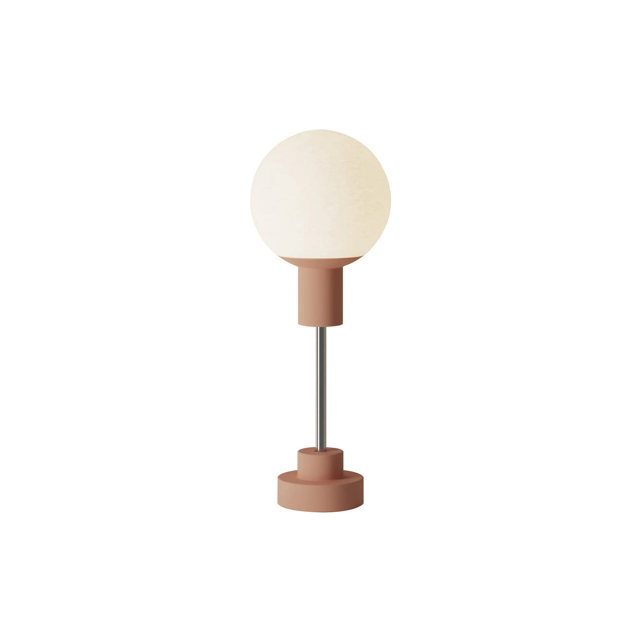 Rossi Table Light: Blossom + Chrome