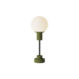 Rossi Table Light: Olive + Black