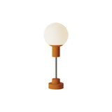 Rossi Table Light: Persimmon + Chrome