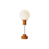 Rossi Table Light: Persimmon + White