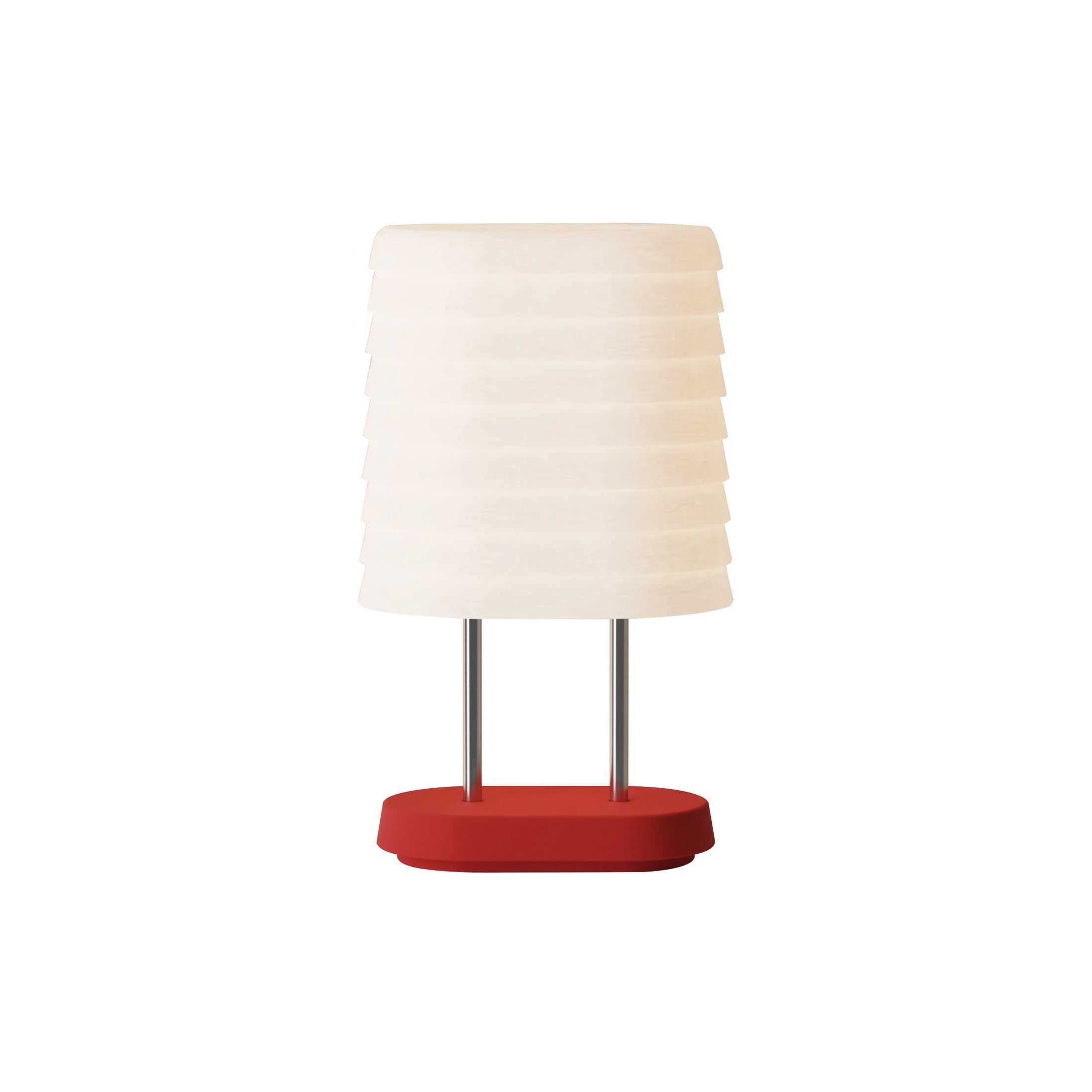 Persiana Table Light: Canyon + Chrome