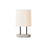 Persiana Table Light: Mist + Black
