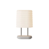 Persiana Table Light: Mist + Chrome