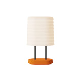 Persiana Table Light: Persimmon + Black