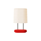 Persiana Table Light: Poppy + Chrome