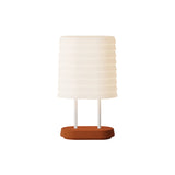 Persiana Table Light: Sedona + White