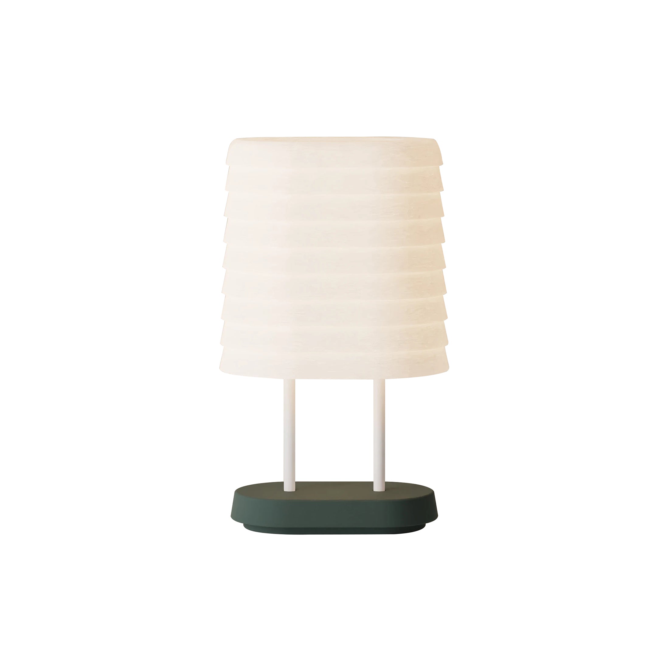 Persiana Table Light: Spruce + White