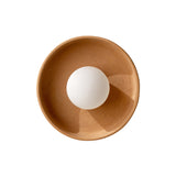 Ceramic Disc Surface Mount: Outdoor + Tan Clay