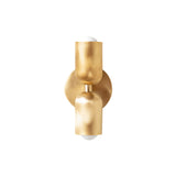 Brass Up Down Sconce: Slim + Brass + Brass + Brass