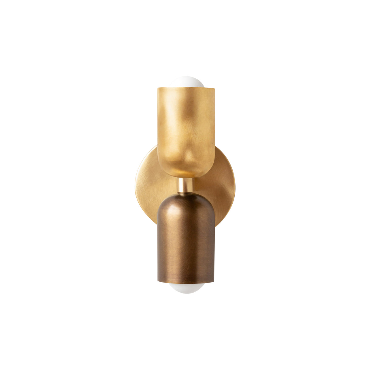 Brass Up Down Sconce: Slim + Brass  + Patina Brass + Brass