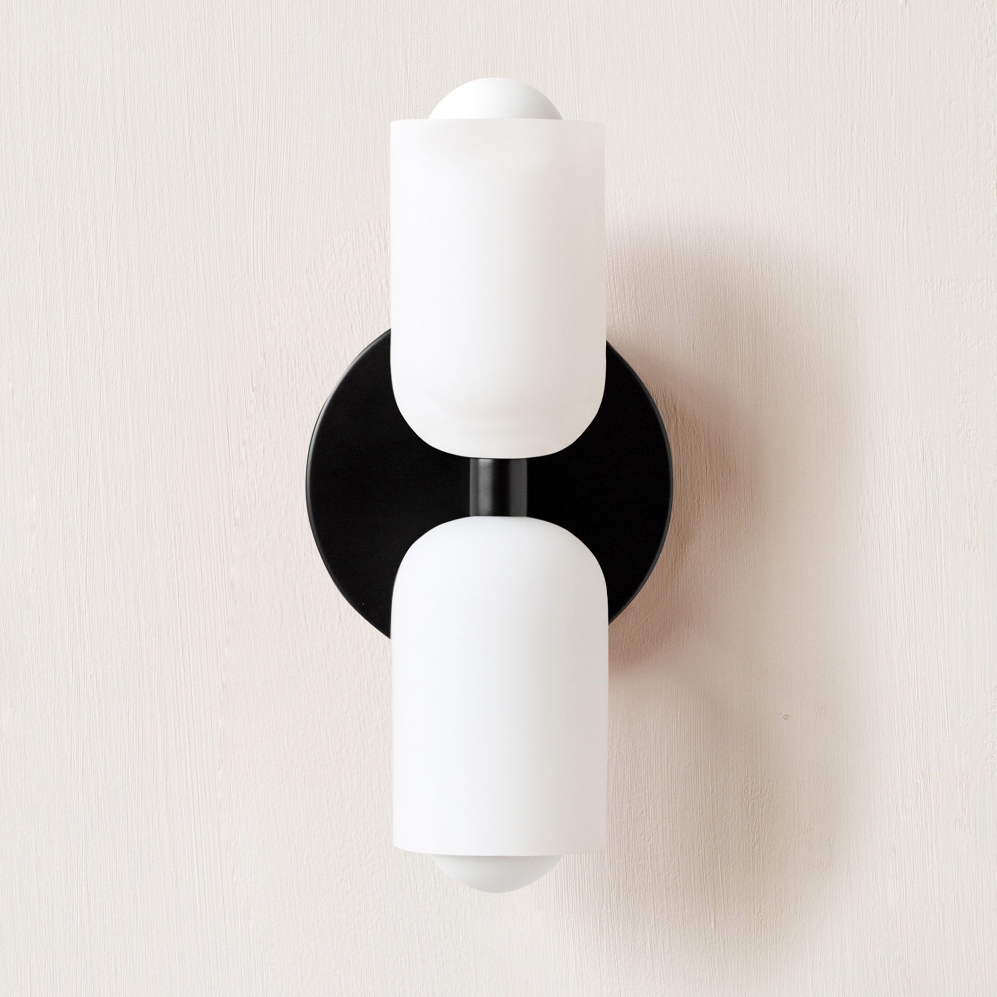 Glass Up Down Sconce: Slim