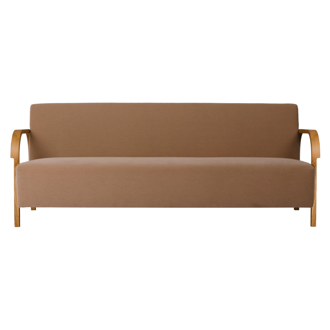 Arch 3 Seater Sofa: Natural Oiled Oak