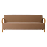 Arch 3 Seater Sofa: Natural Oiled Oak