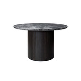 Moon Round Dining Table: Marble Top + Small - 47.2