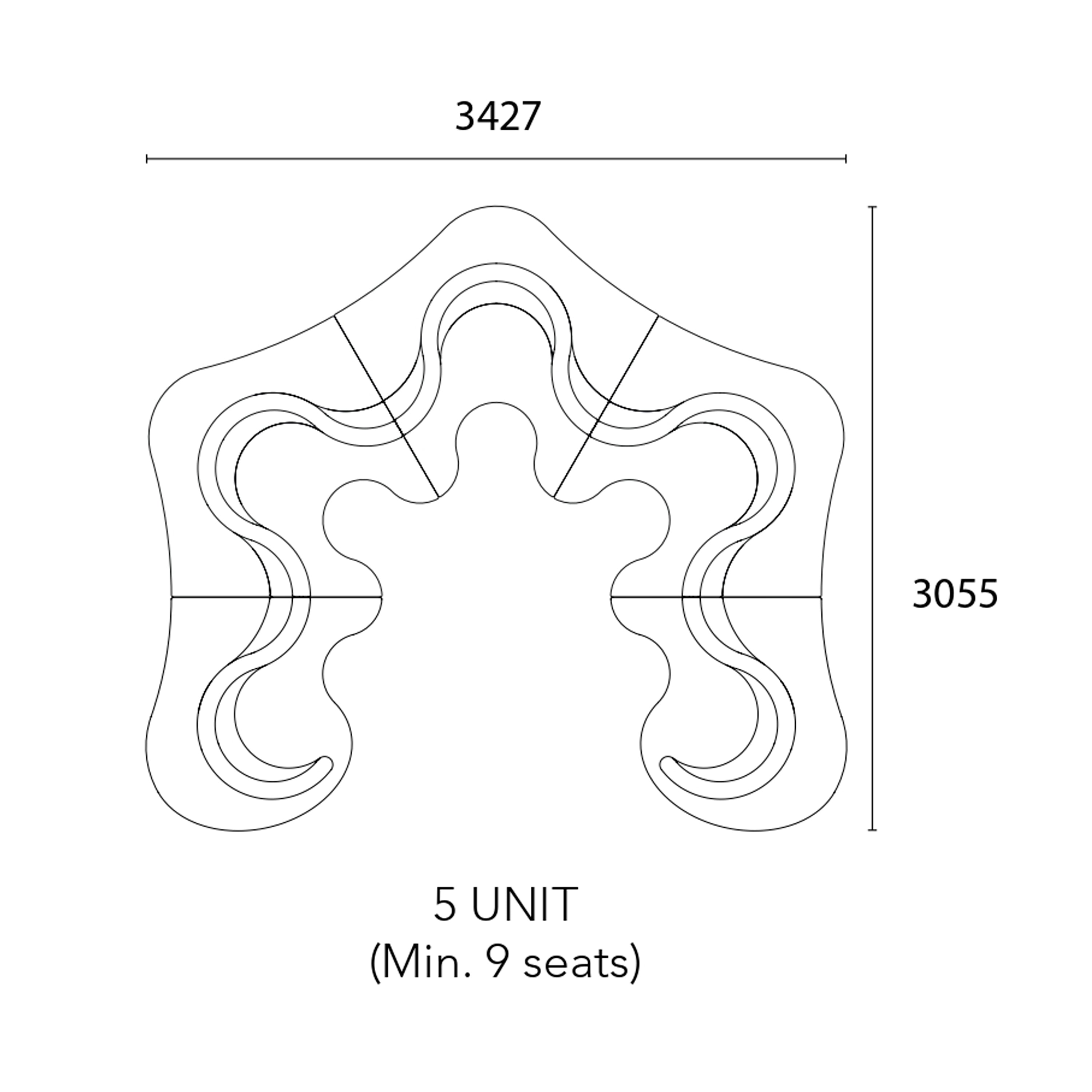 Cloverleaf Sofa