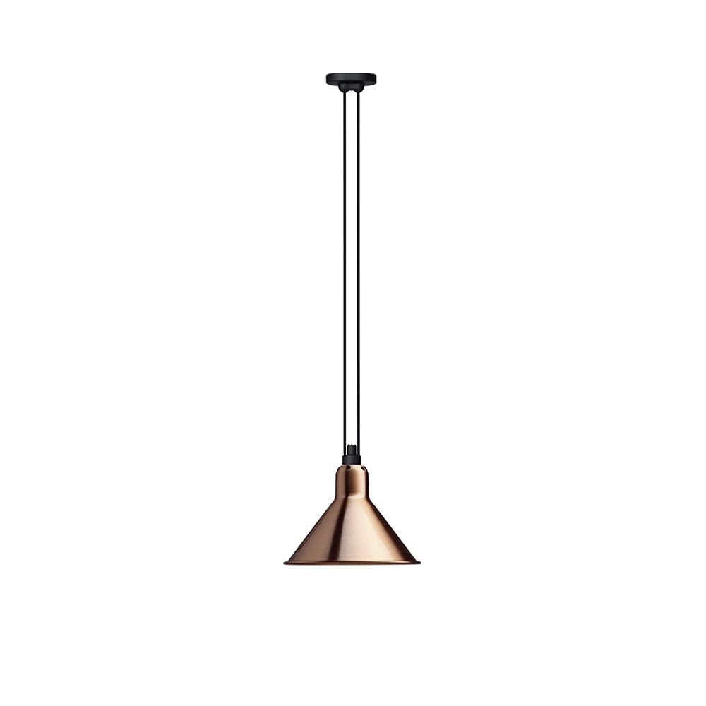 Les Acrobates N° 322 Pendant Lamp: Large + Copper + Conic