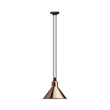 Les Acrobates N° 322 Pendant Lamp: Large + Copper + Conic