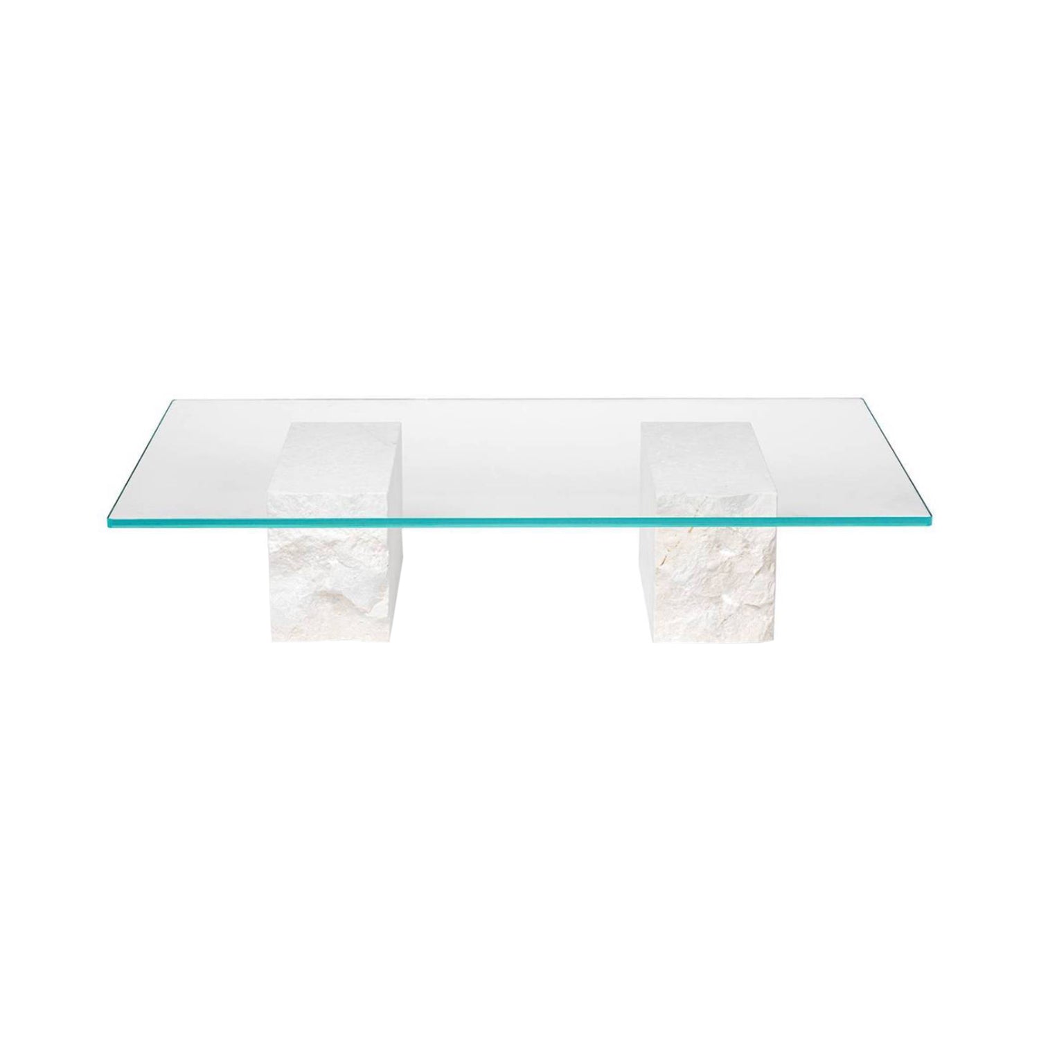 Mineral Coffee Table: Bianco Curia