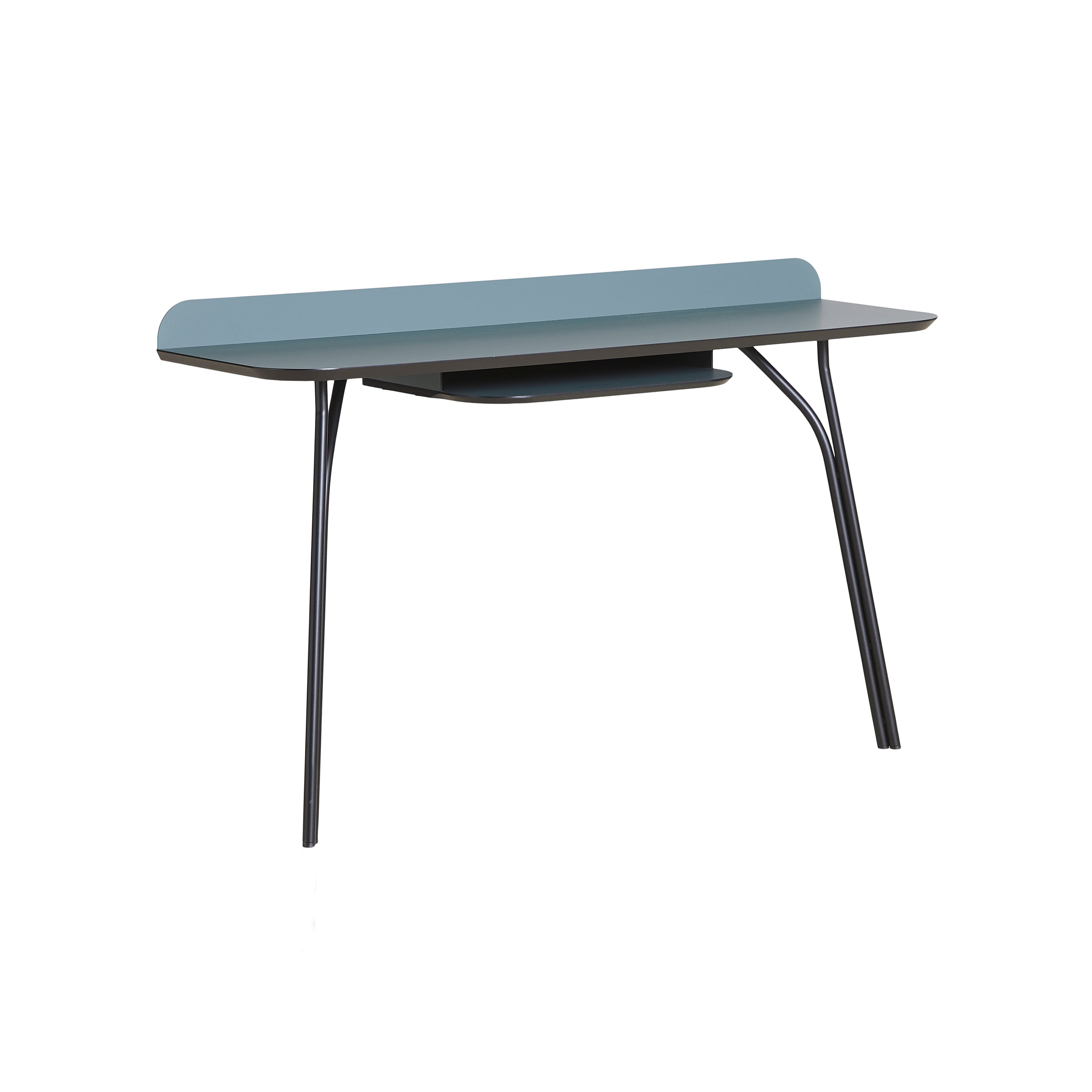 Tree Console Table: Low + Verde Comodoro + With Shelf