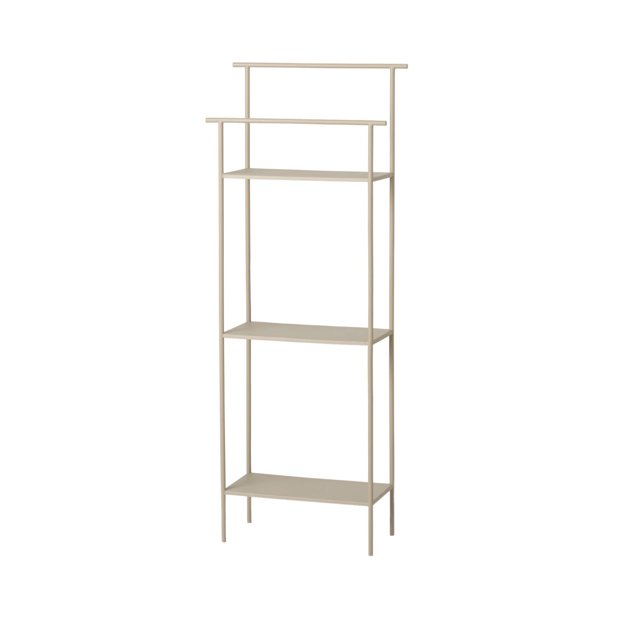 Dora Shelving Unit: Cashmere