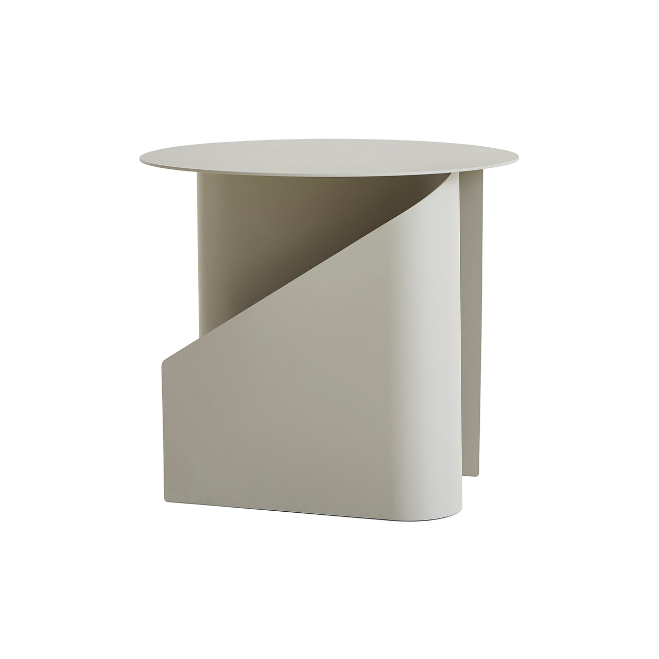 Sentrum Side Table: Warm Grey