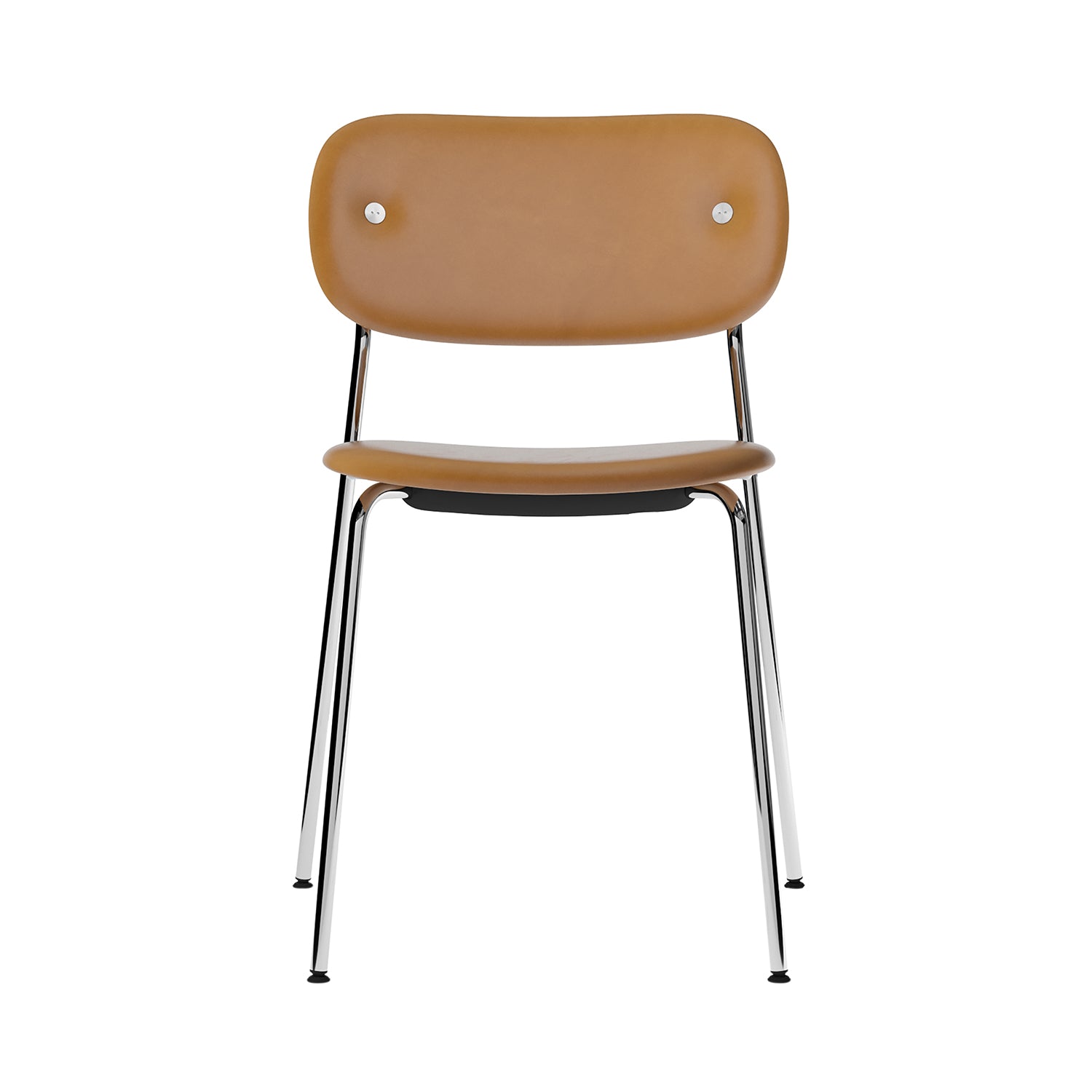 Co Chair: Fully Upholstered + Chrome