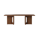 Androgyne Lounge Table: Walnut + Walnut