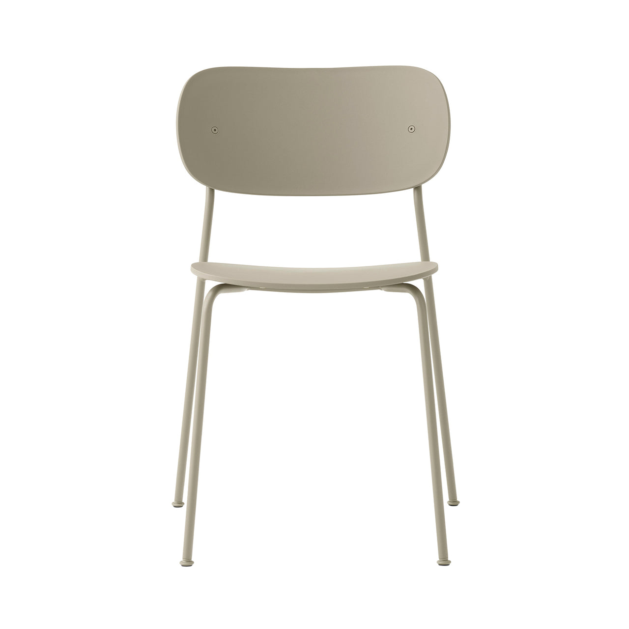 Co Outdoor Dining Chair: Quick Ship + Without Armrest + Olive