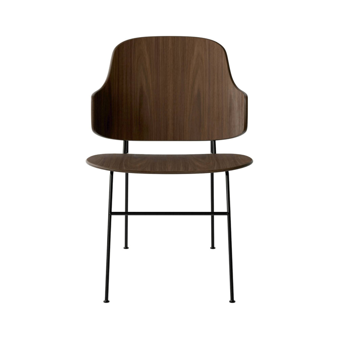 The Penguin Dining Chair: Walnut