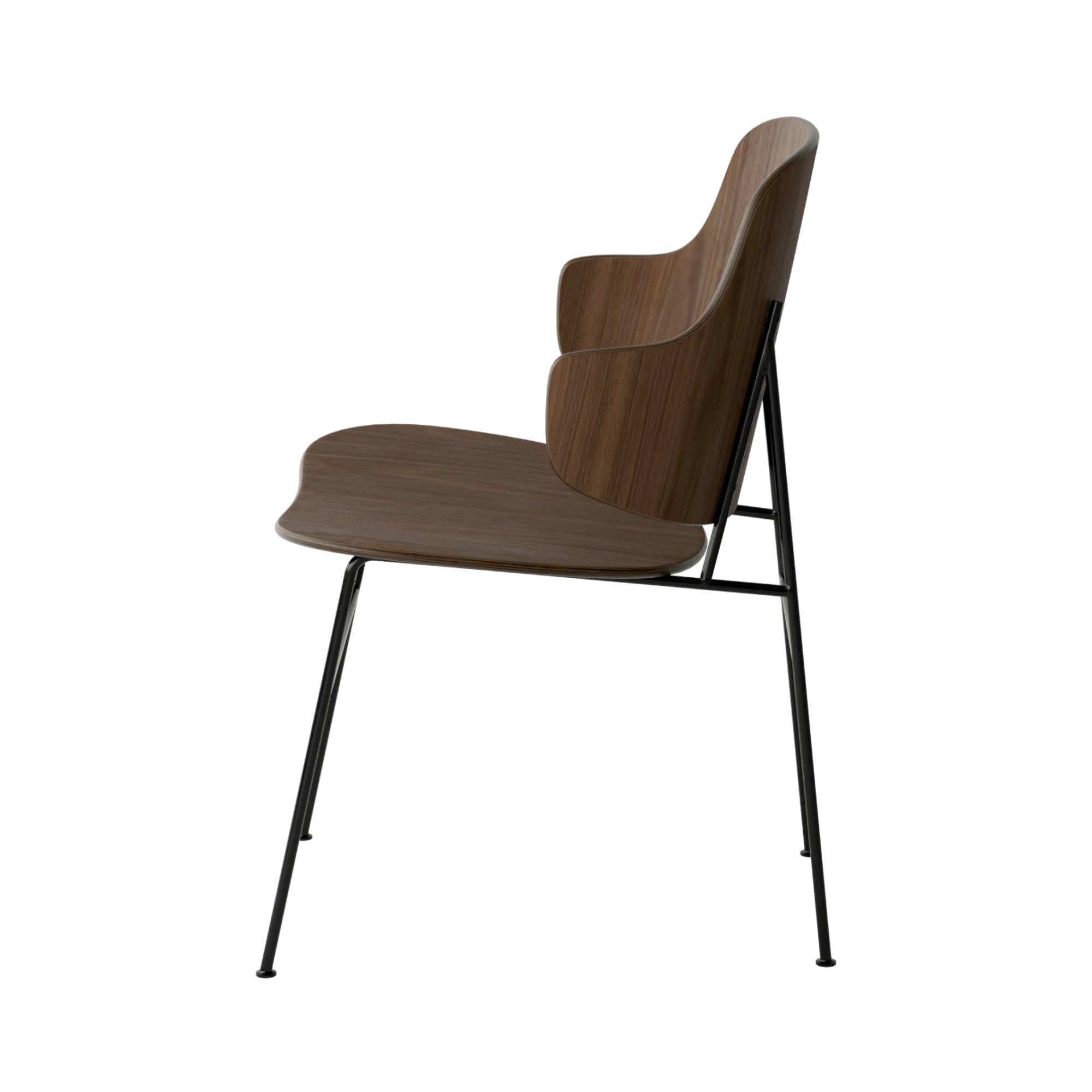 The Penguin Dining Chair: Walnut