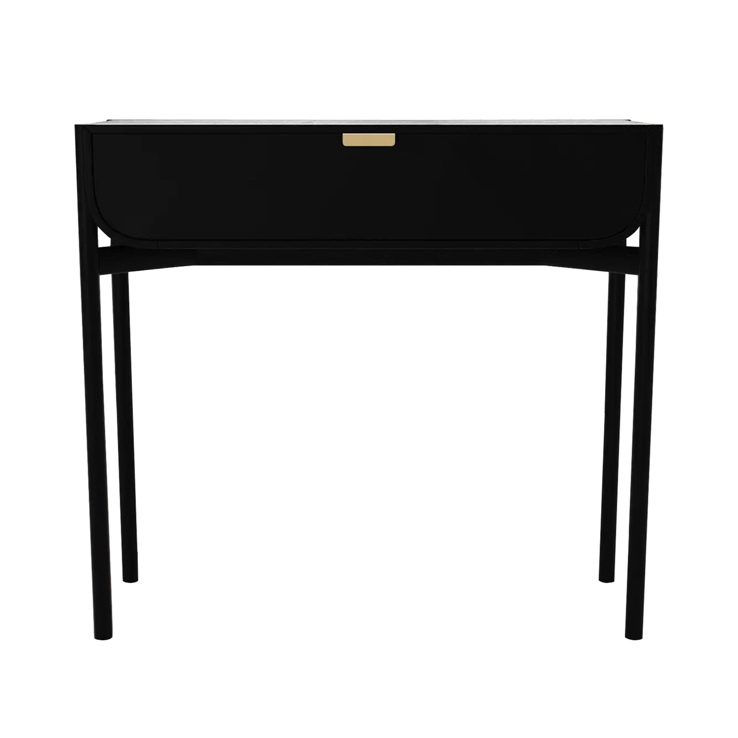 Marius Console: Black Stained Oak