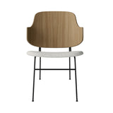 The Penguin Lounge Chair: Seat Upholstered + Natural Oak + Hallingdal 65 110