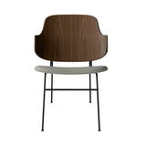 The Penguin Lounge Chair: Seat Upholstered + Walnut + Re Wool 0218