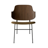 The Penguin Lounge Chair: Seat Upholstered + Walnut + Re Wool 0448