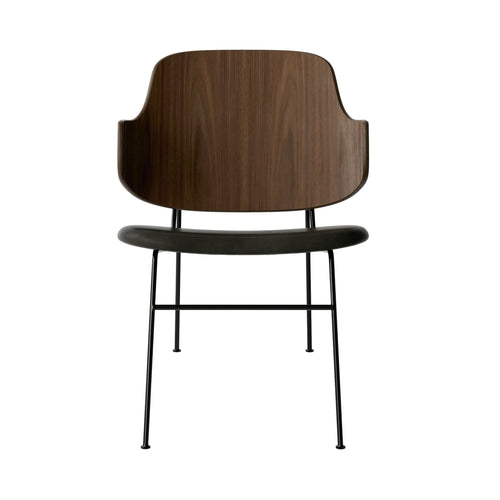 The Penguin Lounge Chair: Seat Upholstered + Walnut + Dakar 0842