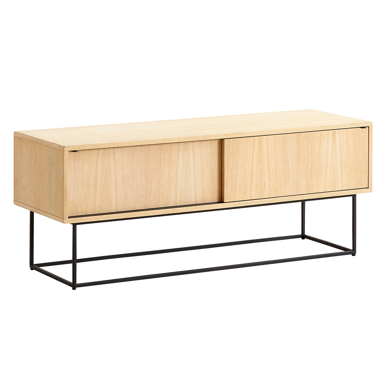 Virka Low Sideboard: Oak Veneer