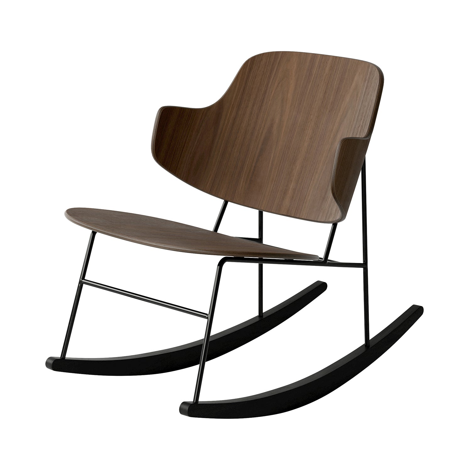 The Penguin Rocking Chair:  Walnut 