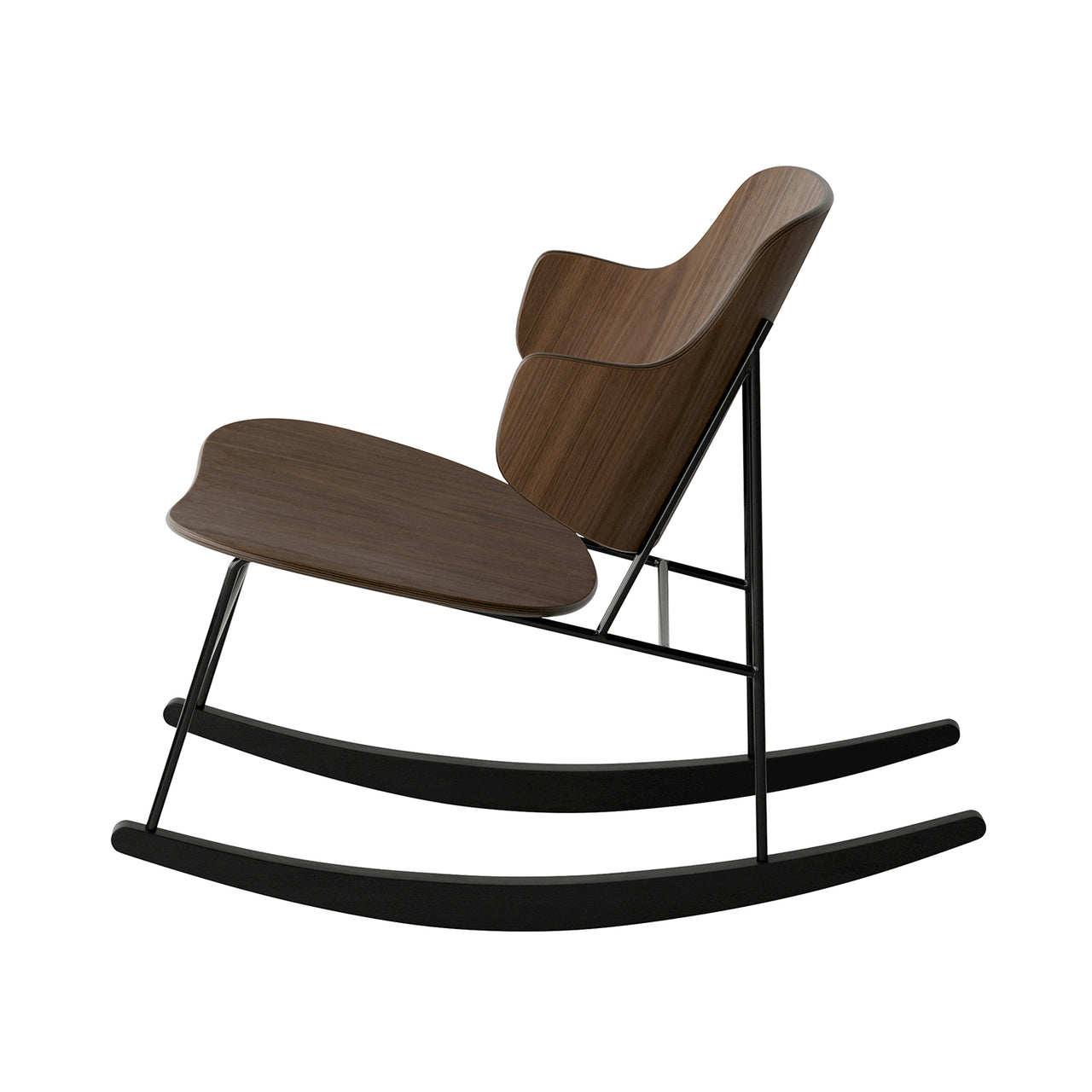 The Penguin Rocking Chair:  Walnut 