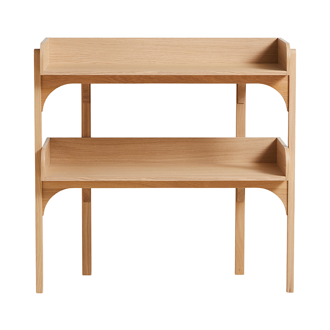 Utility Shelf: White Pigmented Oak