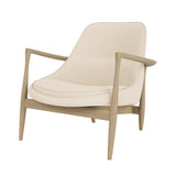 Elizabeth Lounge Chair: Natural Oak
