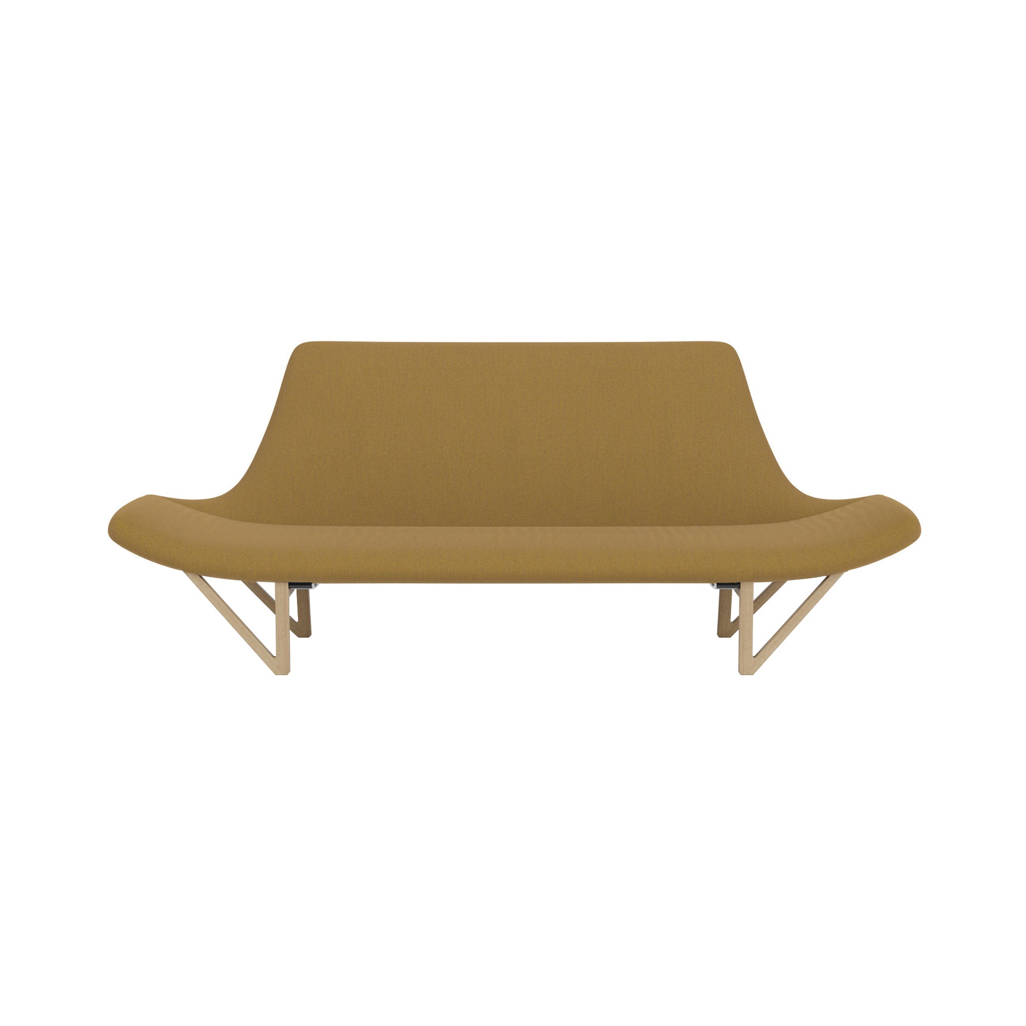 Pagode Sofa: Natural Oak + Re-wool 0448