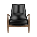 The Seal Lounge Chair: High + Walnut +  Dakar 0842