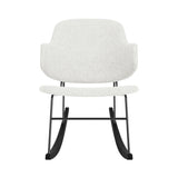 The Penguin Rocking Chair: Fully Upholstered + Hallingdal 65 110