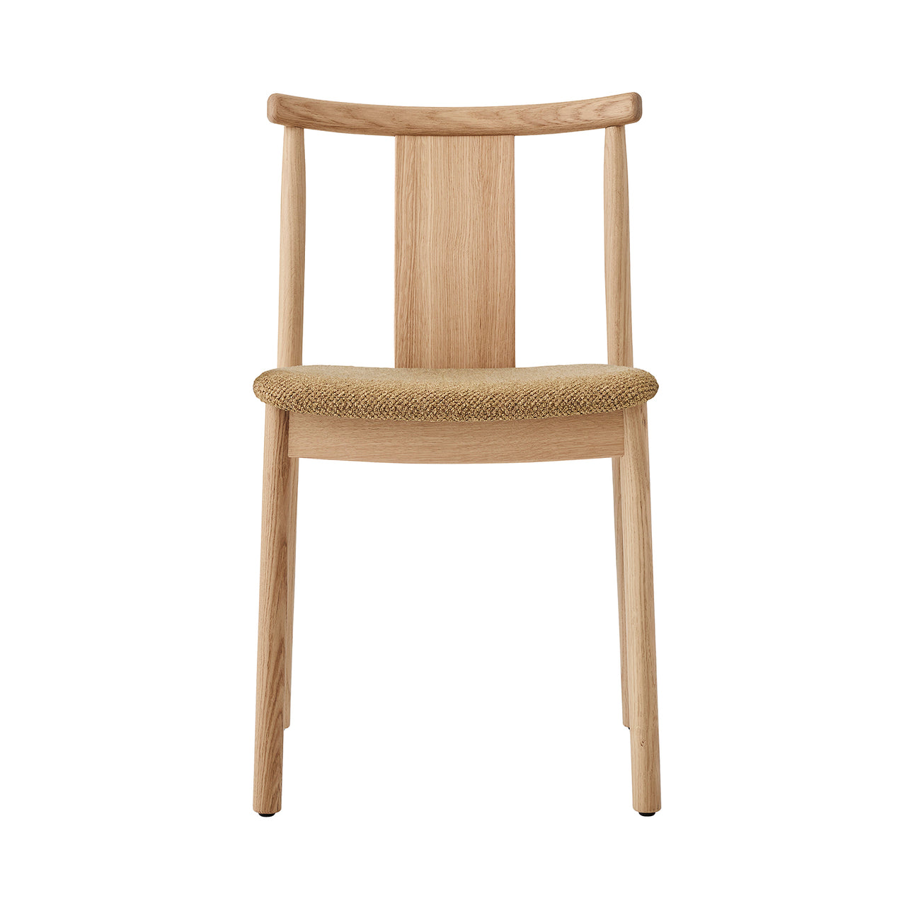 Merkur Dining Chair: Upholstered + With Armrest + Natural Oak + Dakar 0250
