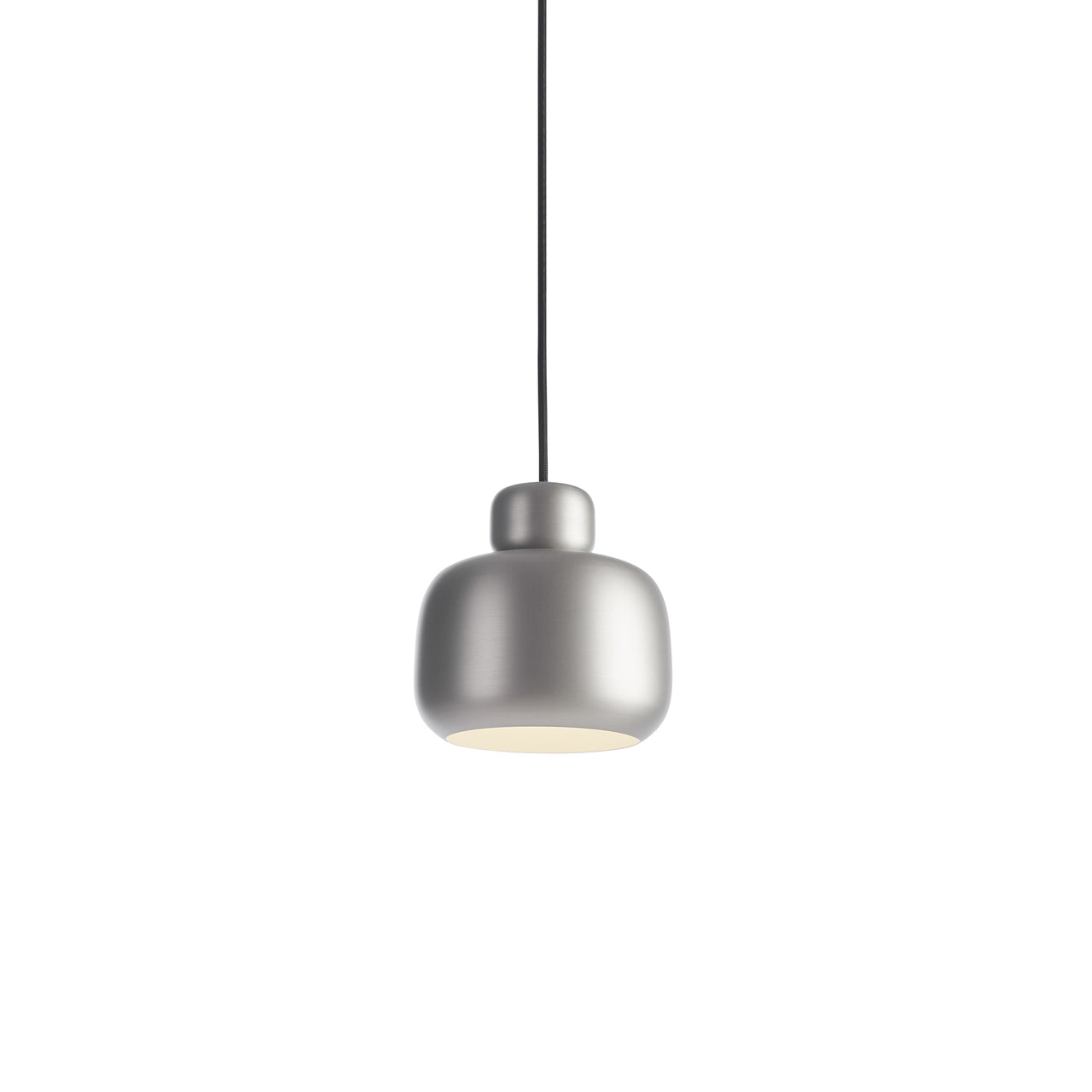 Stone Small Pendant Light: Satin