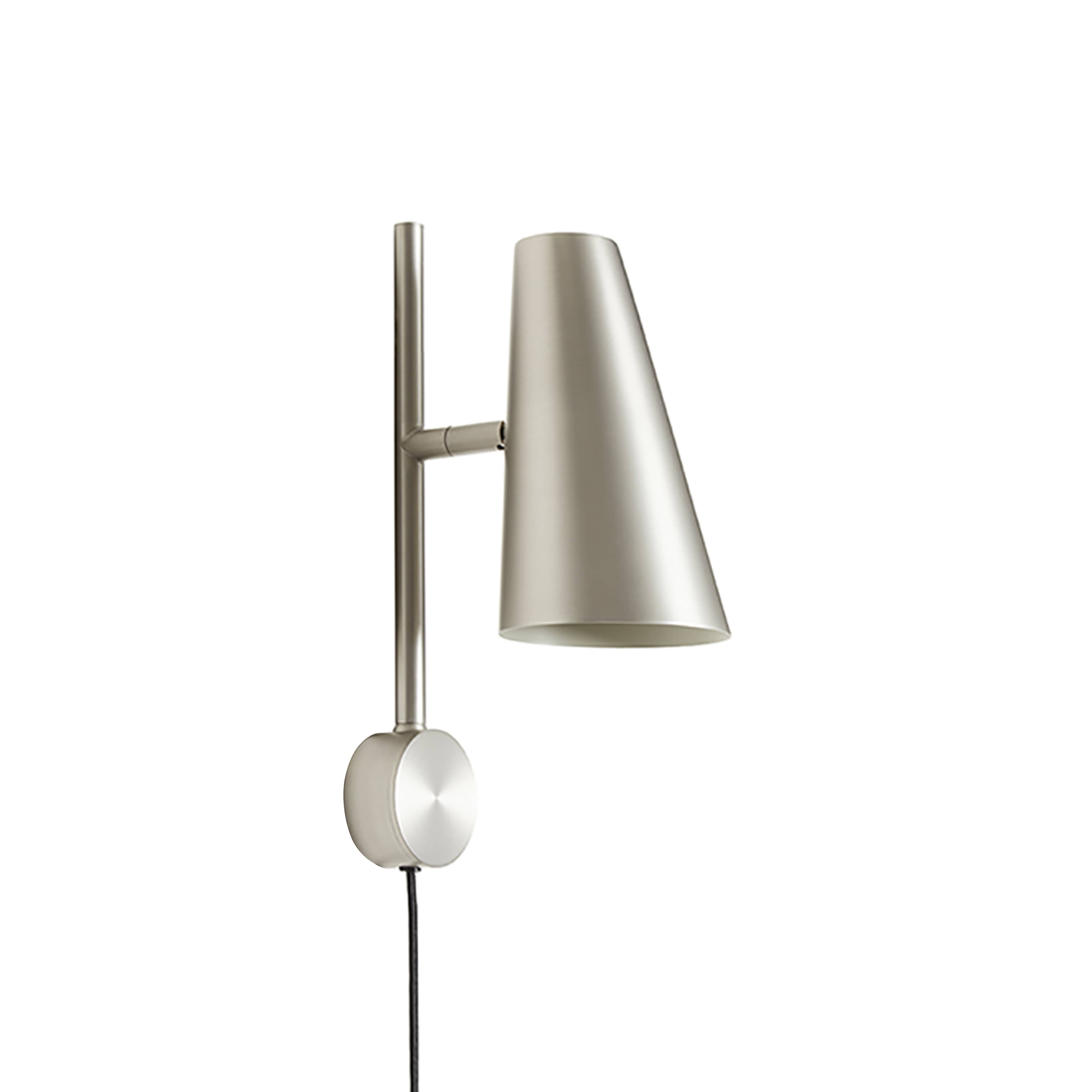 Cono Wall Lamp: Satin