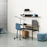 Form Chair: Swivel 5W Gaslift Upholstered