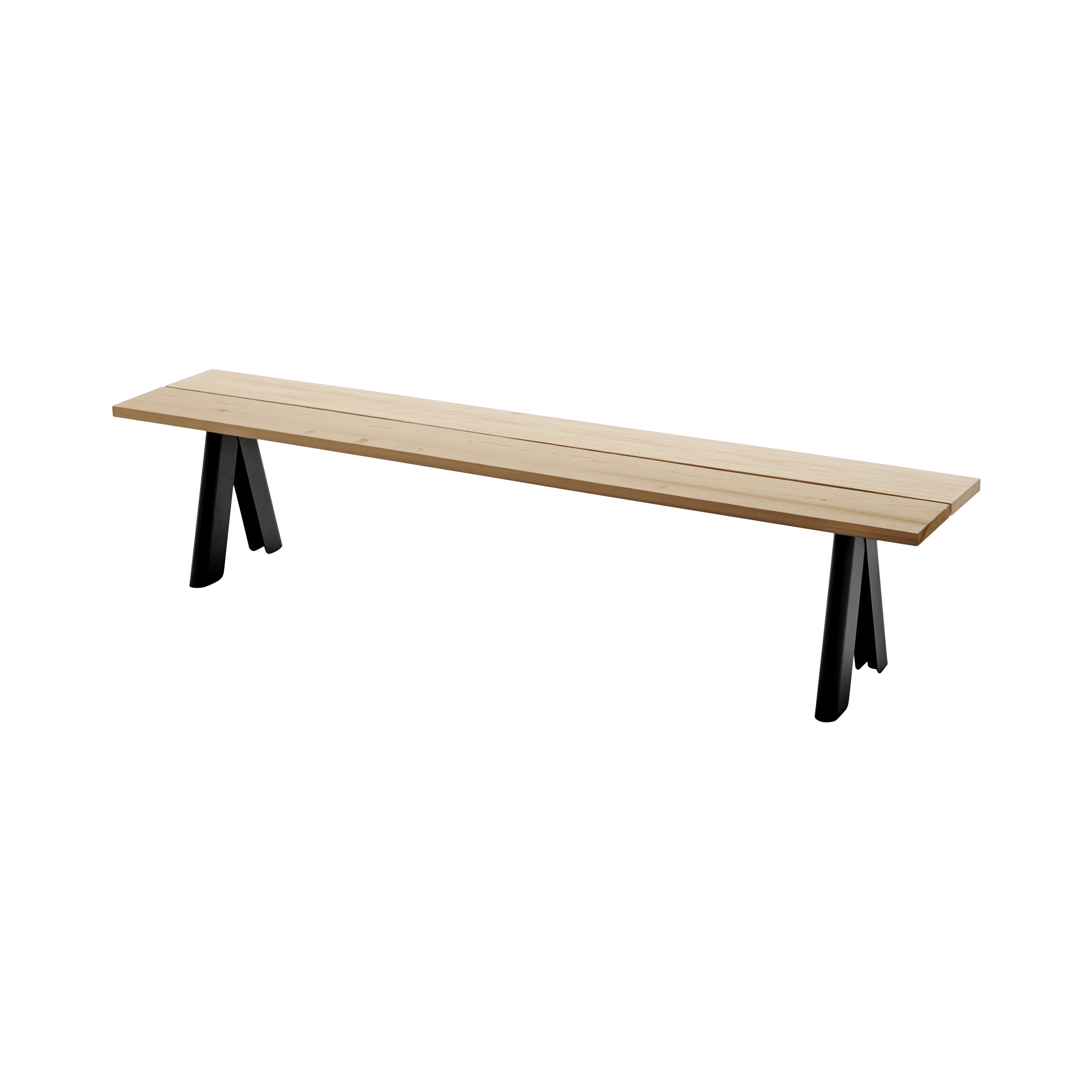 Overlap Bench: Anthracite Black